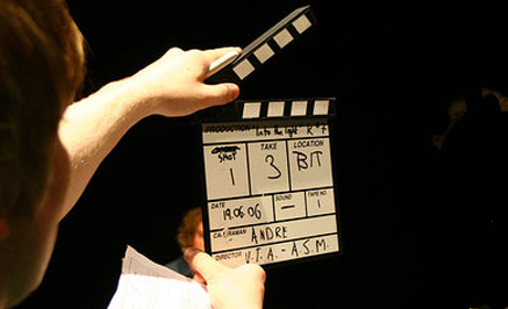 Clapperboard video