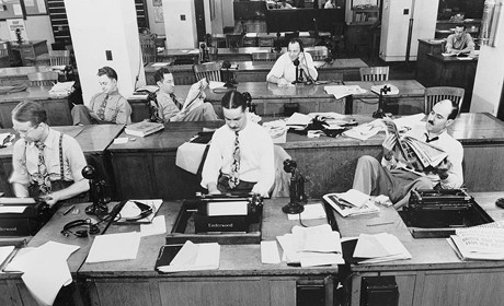 New York Times newsroom