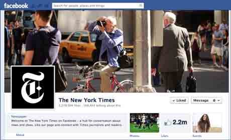 New York Times Facebook