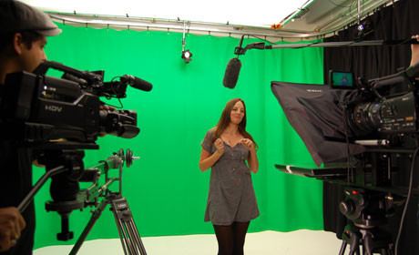 Dennis Publishing video studio